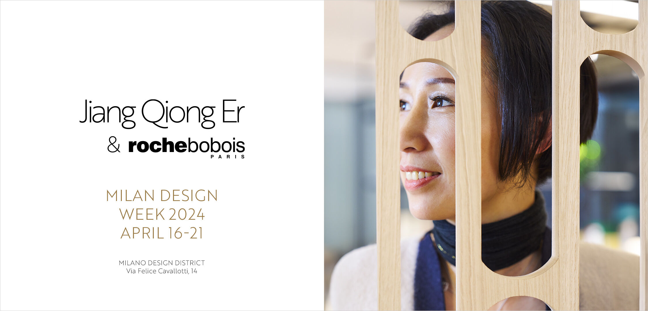 Milan Design Week 2024 - Jiang Qiong Er & Roche Bobois
